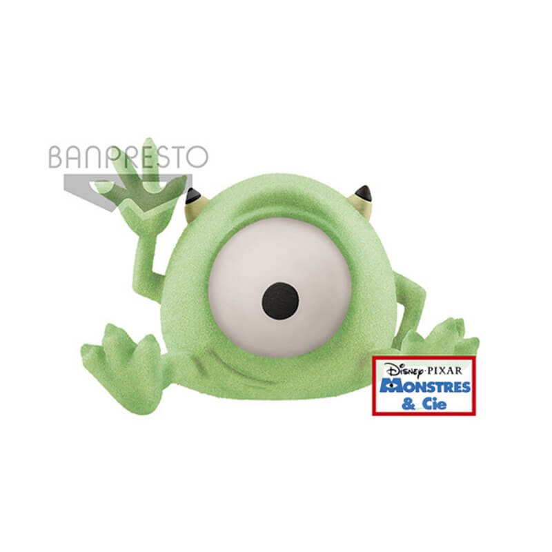 Disney Pixar Characters - Fluffy Puffy Petit Monsters, Inc. Mike Figure 3cm - flash vidéo