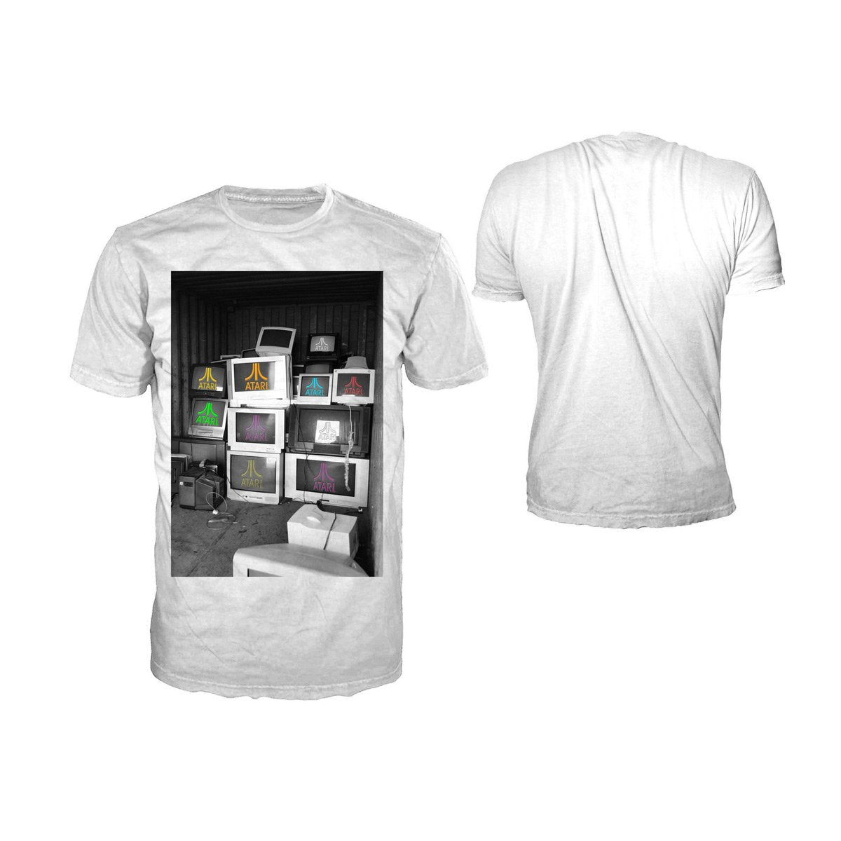 Atari - Retro Gaming Monitors T-shirt - L - flash vidéo