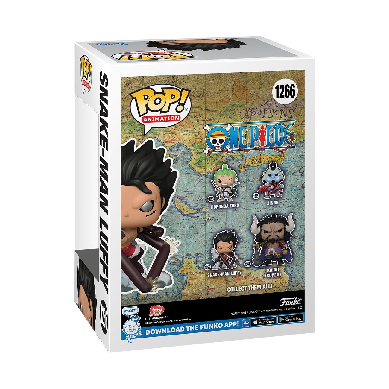 Funko Pop! Animation: One Piece - Snake-Man Luffy - flash vidéo