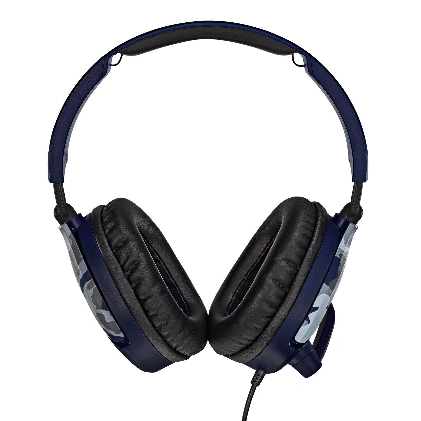 Turtle Beach - Casque de jeu filaire Recon 70 Camo Bleu pour PS5, PS4, Xbox Series X|S, Xbox One, Switch et Mobile - flash vidéo
