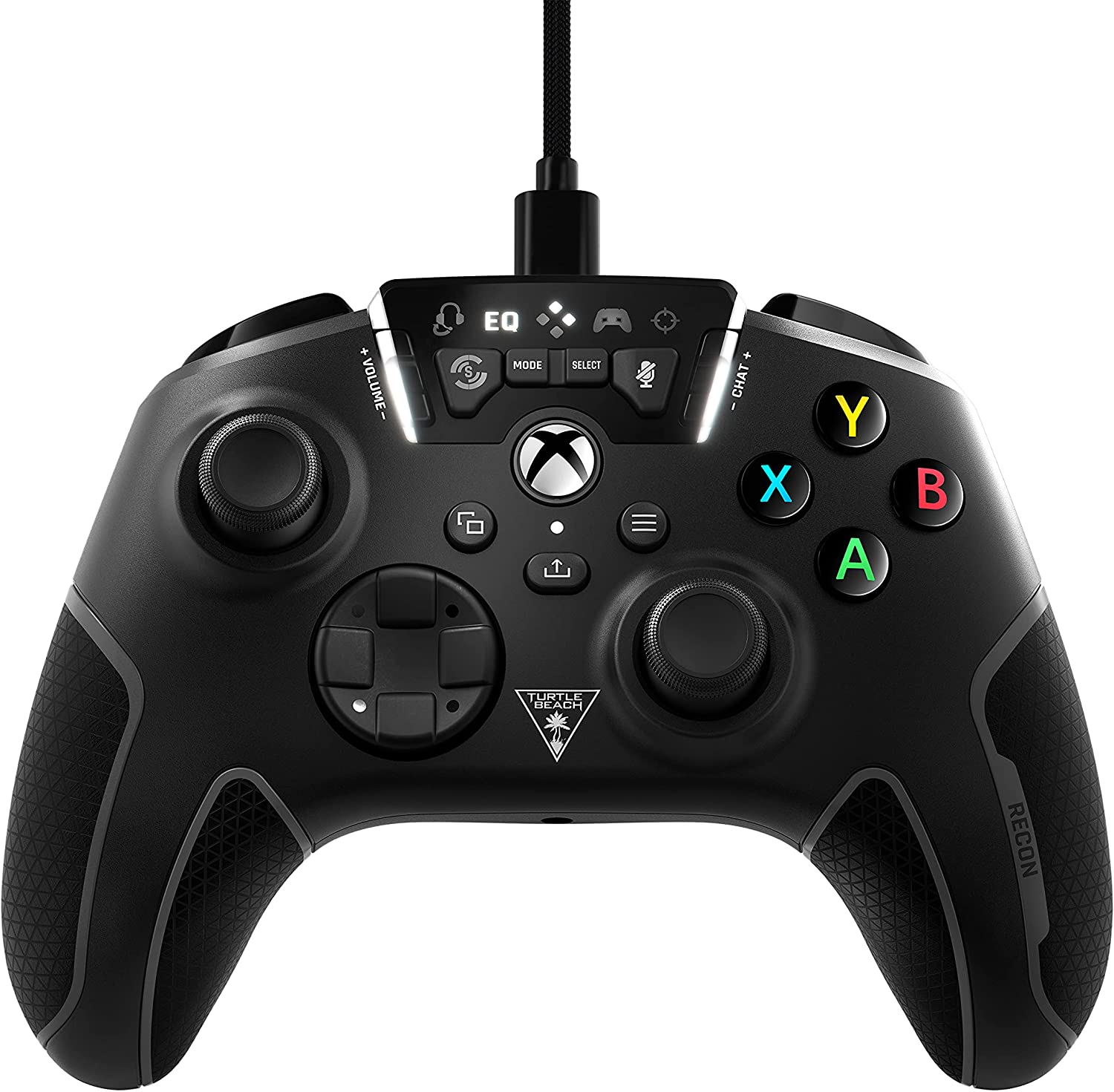 Turtle Beach - Manette de jeu filaire Recon Noire pour Xbox Series X|S, Xbox One et Windows 10/11 - flash vidéo