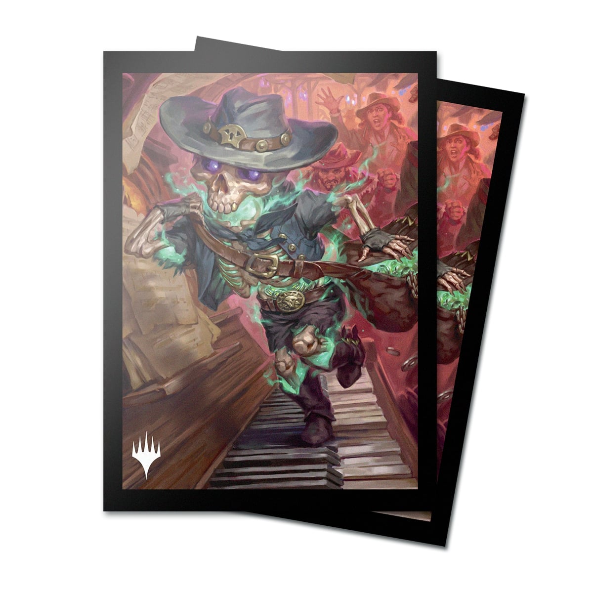 Ultra Pro - Magic: The Gathering - Outlaws of Thunder Junction - Sachet de 100 protèges cartes standard - Tinybones, le pickpocket (63 x 89 mm) - flash vidéo