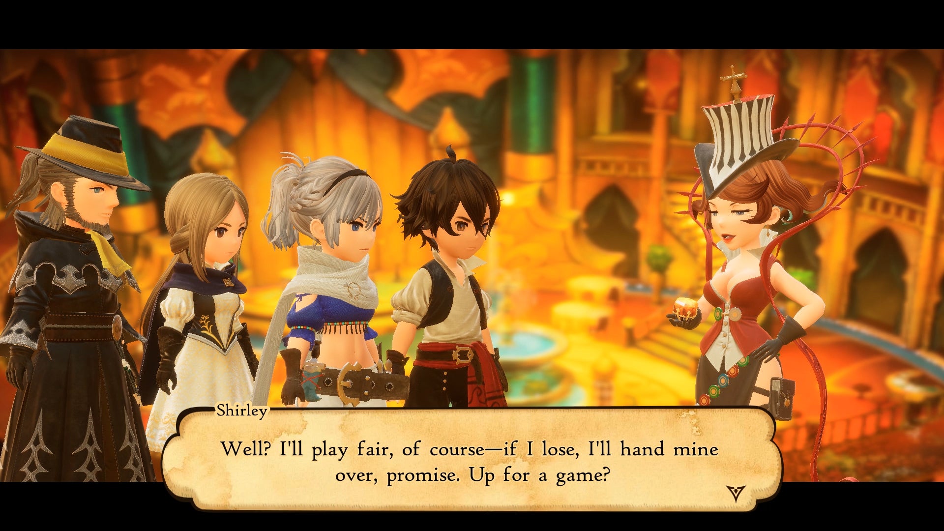 Bravely Default II - flash vidéo