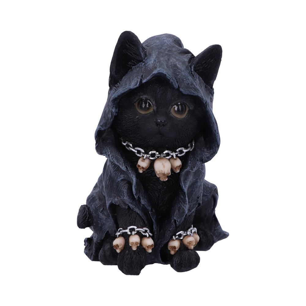Reapers Feline - Figurine de chat faucheur masquée - flash vidéo