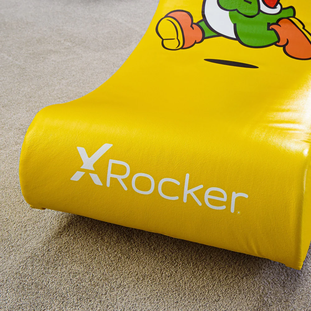 X Rocker - Siège de jeu Video Rocker Super Mario officiel Yoshi Joy Edition - flash vidéo