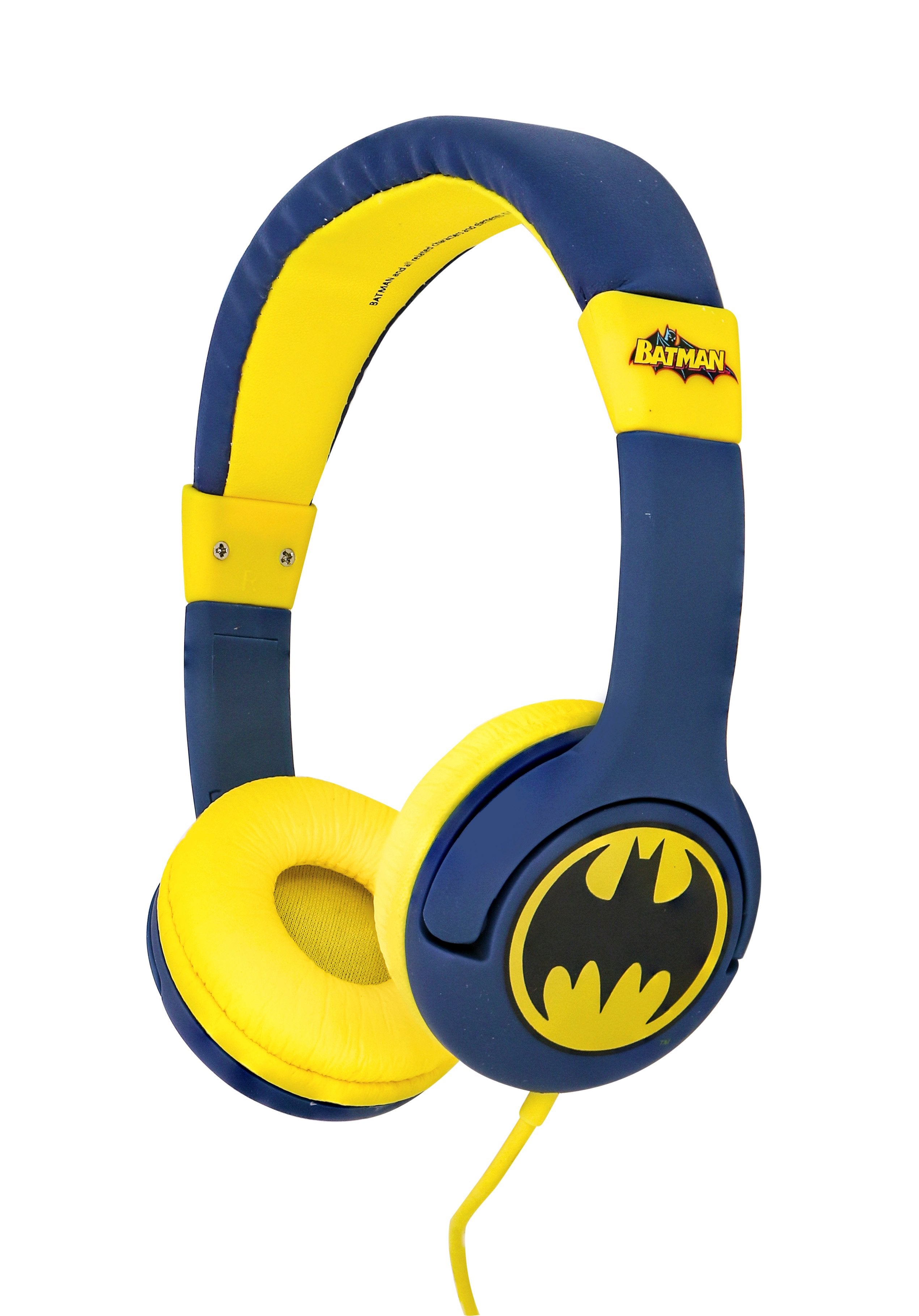 Batman - Casque audio "Caped Crusader" pour enfants - flash vidéo