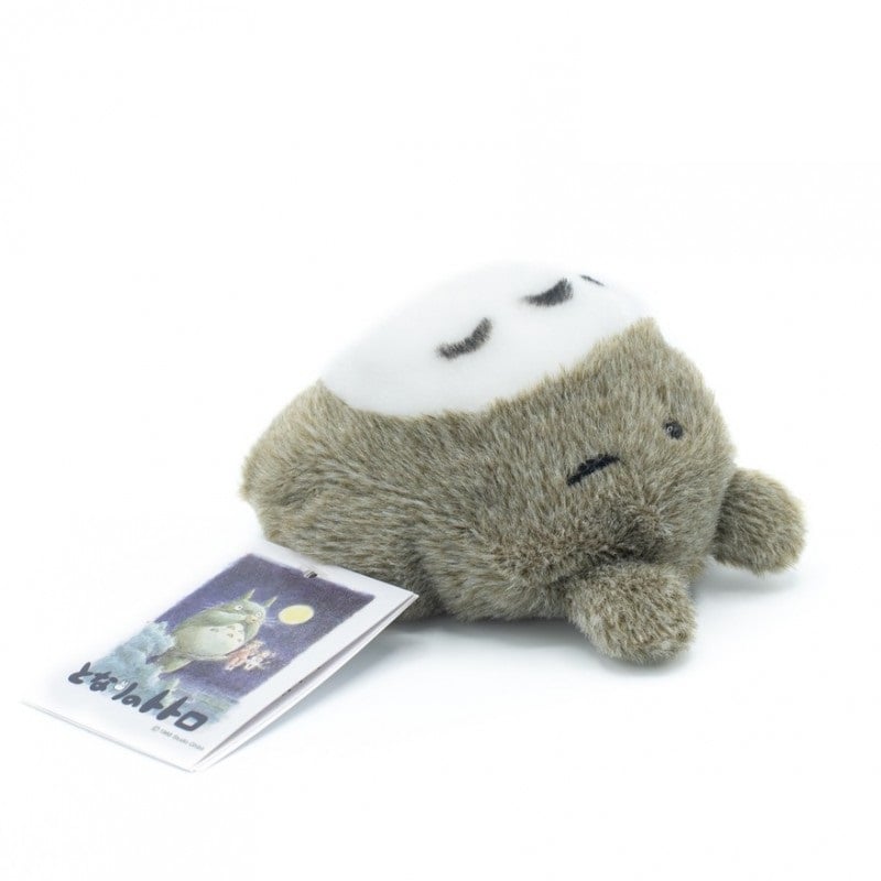Ghibli - Mon Voisin Totoro - Peluche Fluffy Totoro Gris Allongé - flash vidéo
