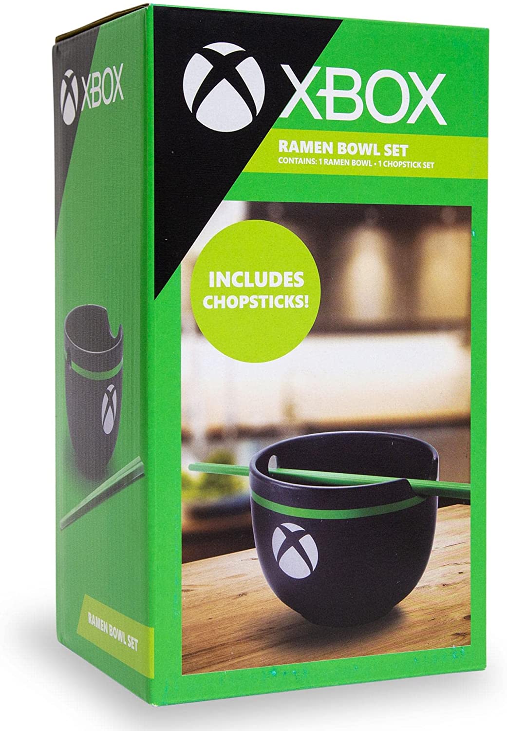 UKON!C - Microsoft - Bol à Ramen Xbox avec Baguettes - flash vidéo