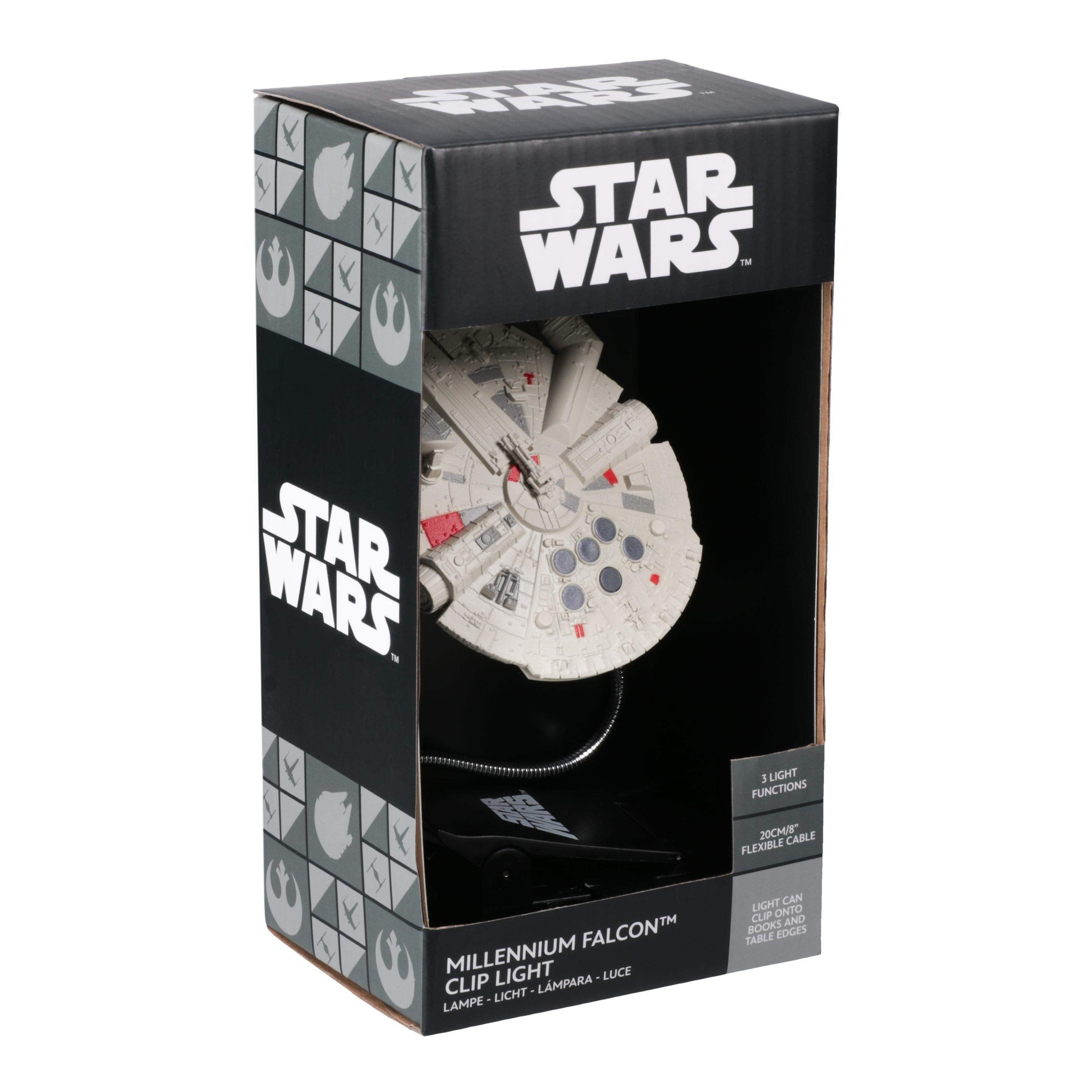 Star Wars - Lampe de lecture Faucon Millenium - flash vidéo
