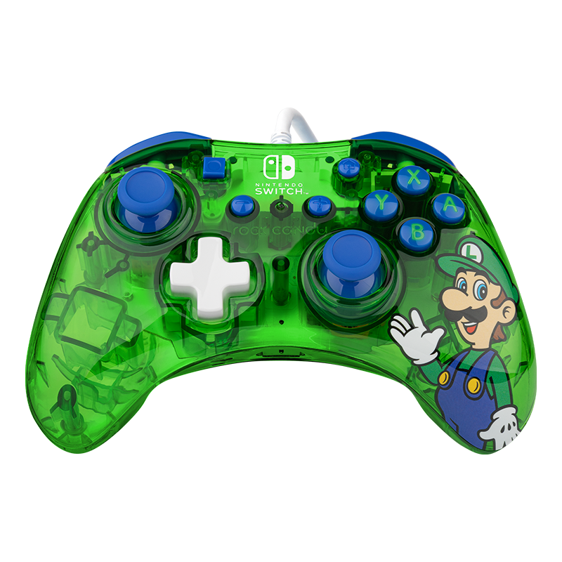 PDP - Manette filaire Rock Candy Luigi pour Nintendo Switch et Switch OLED - flash vidéo