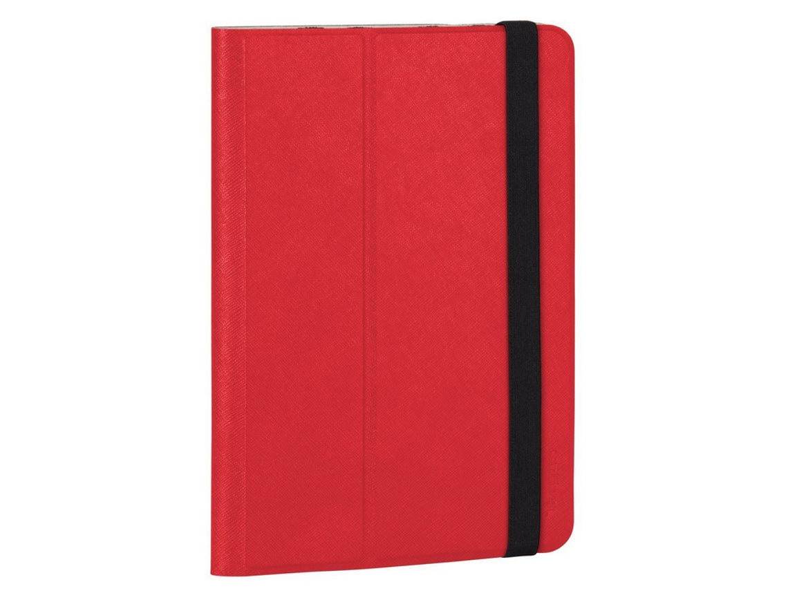 Targus Foliostand Étui universel pour tablette 7-8" Rouge - flash vidéo