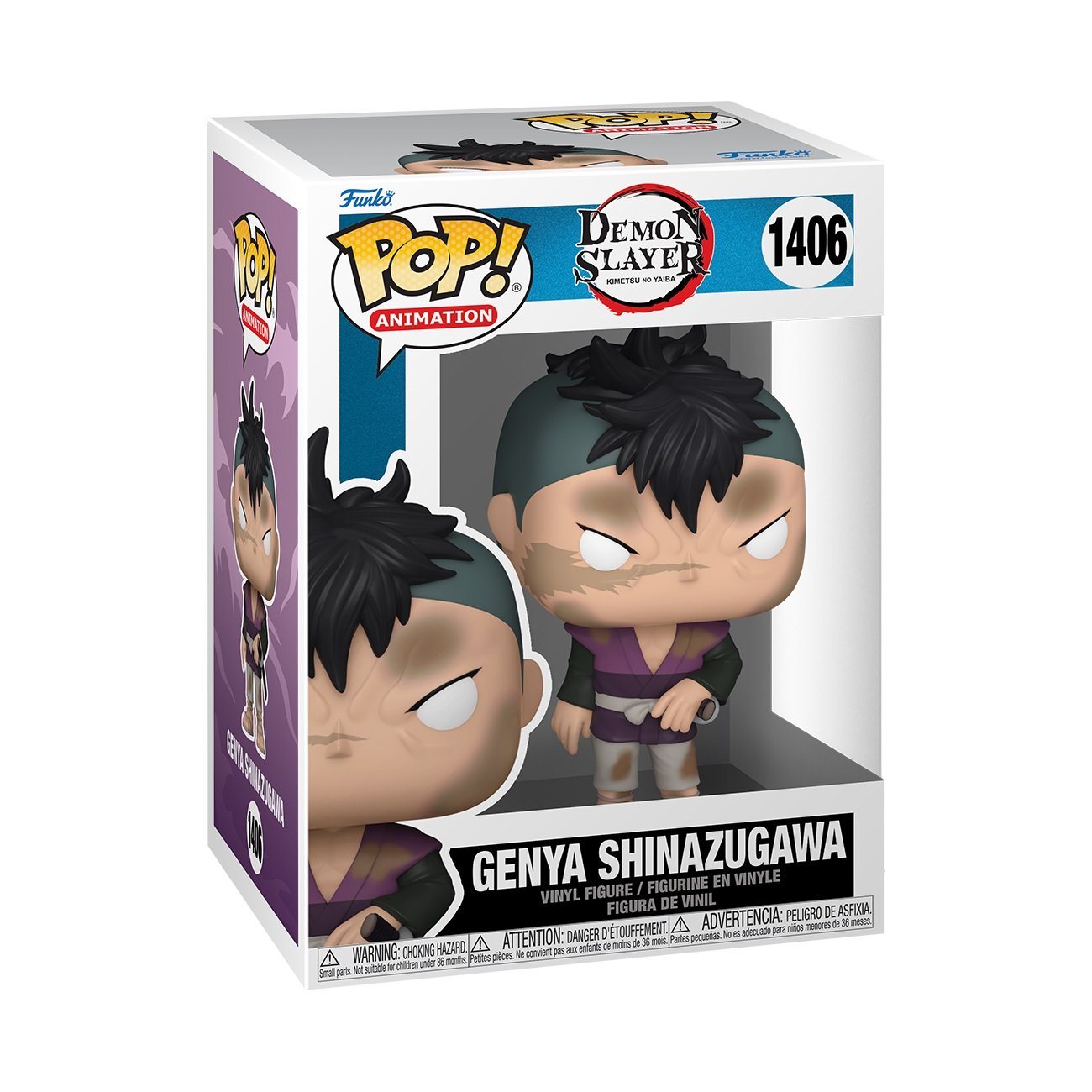 Funko Pop! Animation: Demon Slayer - Genya Shinazugawa - flash vidéo