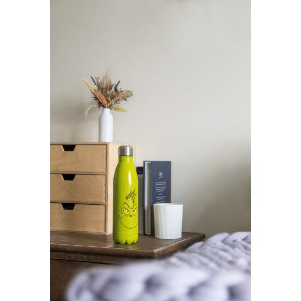 Le Grinch - Bouteille d'eau en métal 500ml - flash vidéo