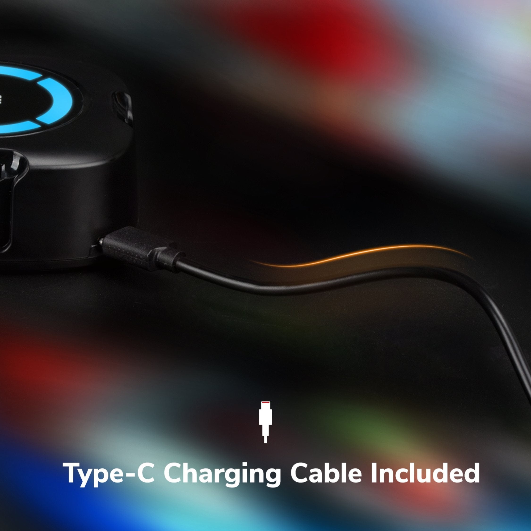 EgoGear - Socle de charge premium SCH25 noir pour manettes Joy-Con de la Switch et Switch OLED - flash vidéo