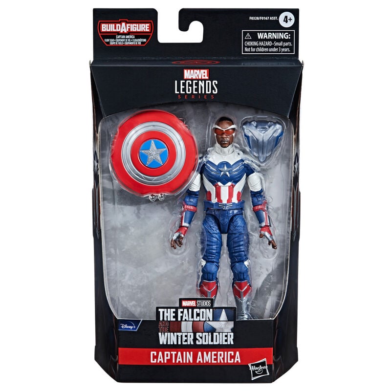 Marvel Legends Series - Falcon et le Soldat de l'Hiver Figurine d'action de Captain America 15cm - flash vidéo