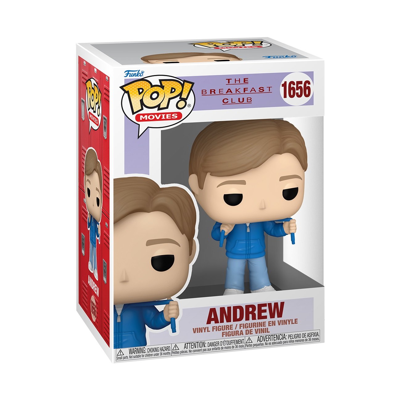 Funko Pop! Movies: The Breakfast Club - Andrew - flash vidéo