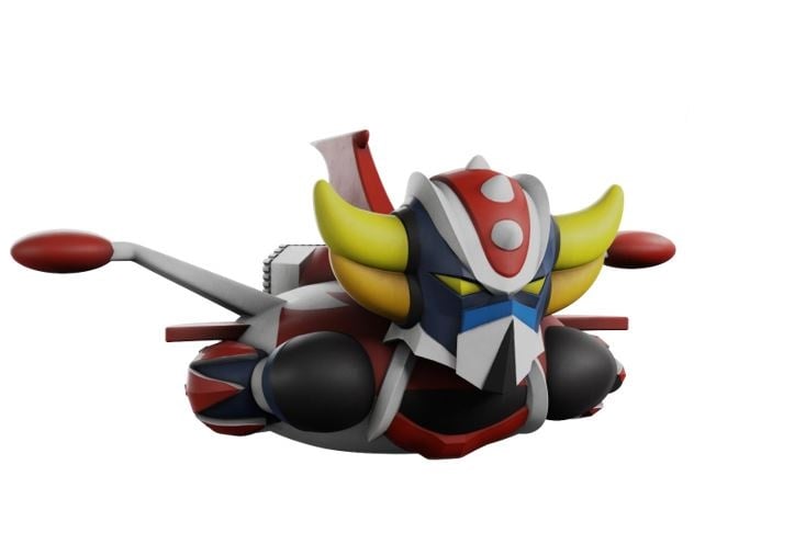 Plastoy - Goldorak - Tirelire Chibi Goldorak Spacer - flash vidéo