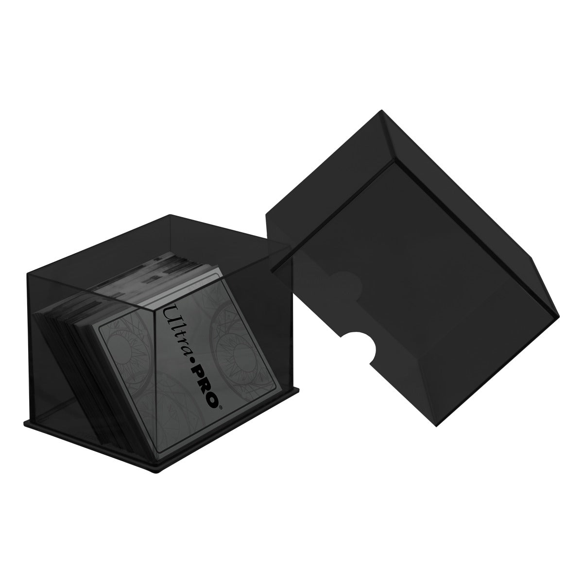 Ultra Pro - Eclipse 2-Piece 100+ Deck Box : Noir de jais - flash vidéo