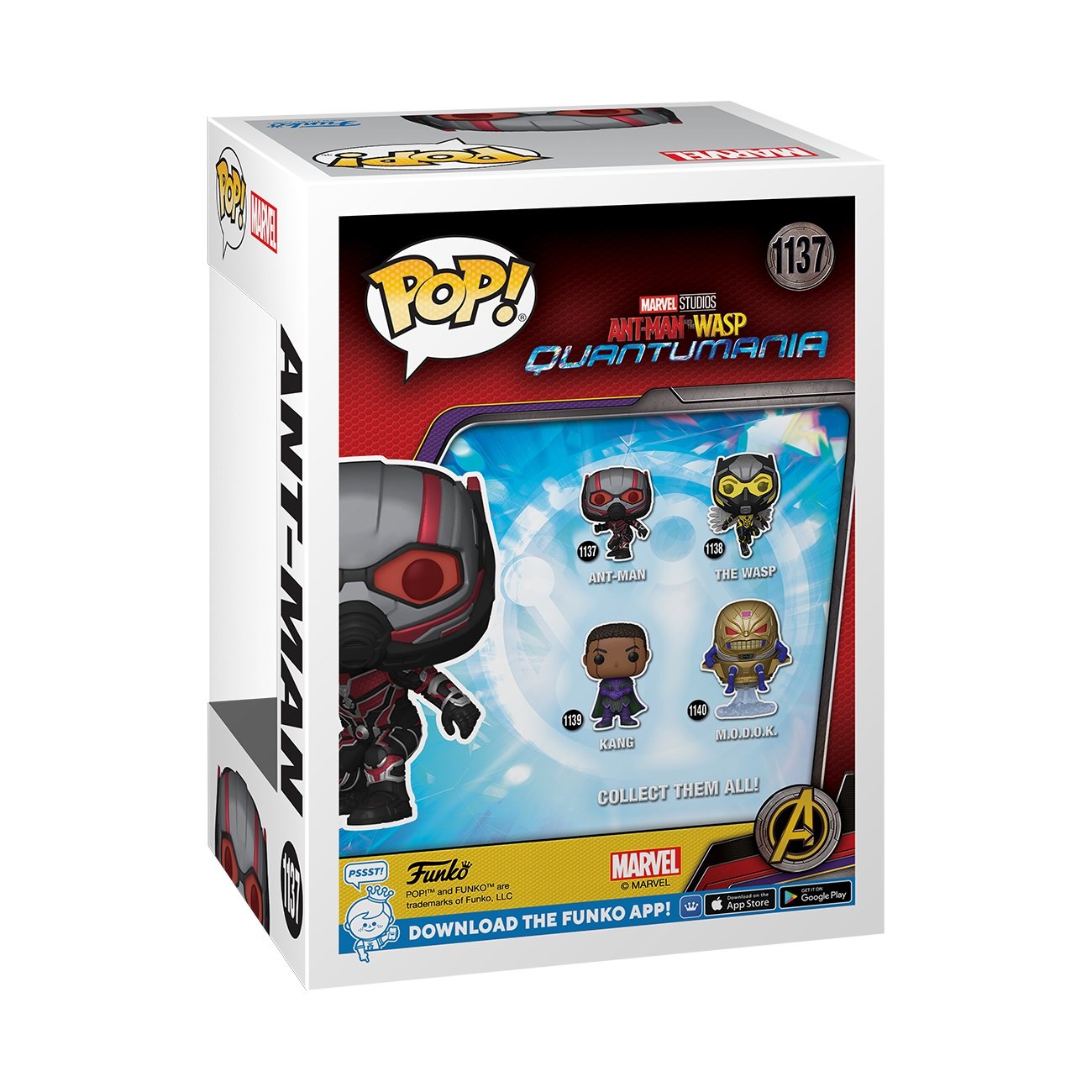 Funko Pop! Marvel: Ant-Man and The Wasp: Quantumania - Ant-Man - flash vidéo