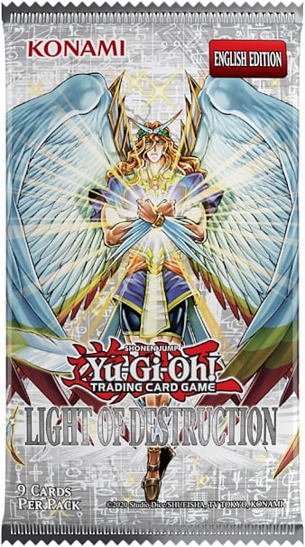 Yu-Gi-Oh! TCG - Light of Destruction Unlimited Reprint Booster Pack Display (24 Boosters) - flash vidéo