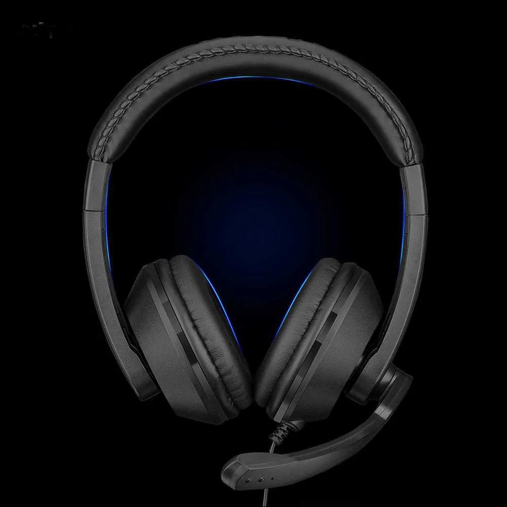 Nitho - Casque de jeu stéréo filaire NX100 Noir pour PC, PS4/PS5, Xbox, Nintendo Switch - flash vidéo