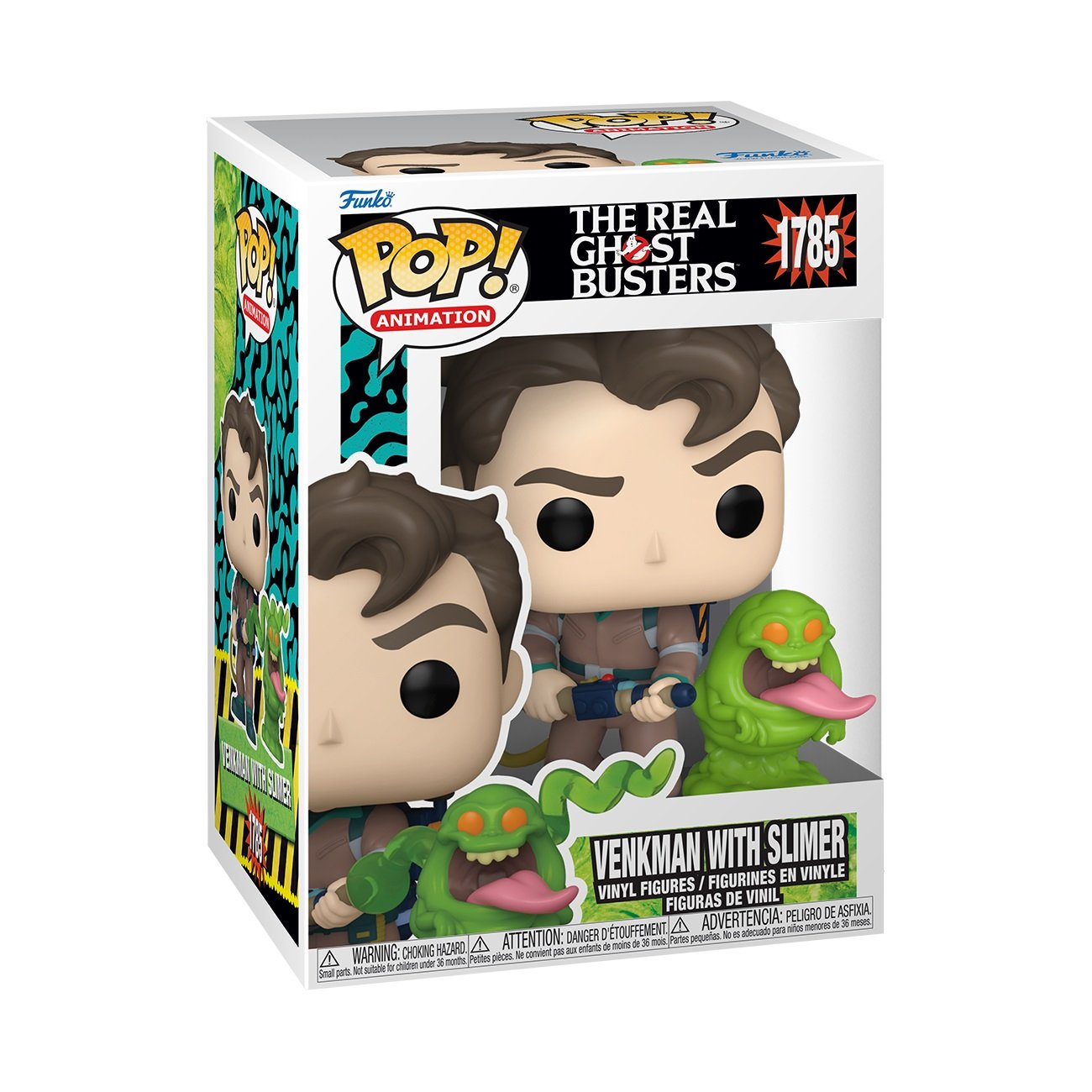 Funko Pop! Animation: The Real Ghostbusters - Venkman with Slimer - flash vidéo