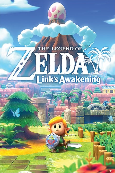 The Legend of Zelda Links Awakening - Maxi Poster - flash vidéo