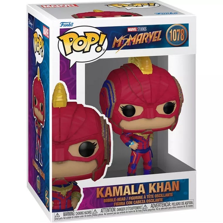 Funko Pop! Marvel: Ms. Marvel - Kamala Khan ENG Merchandising - flash vidéo