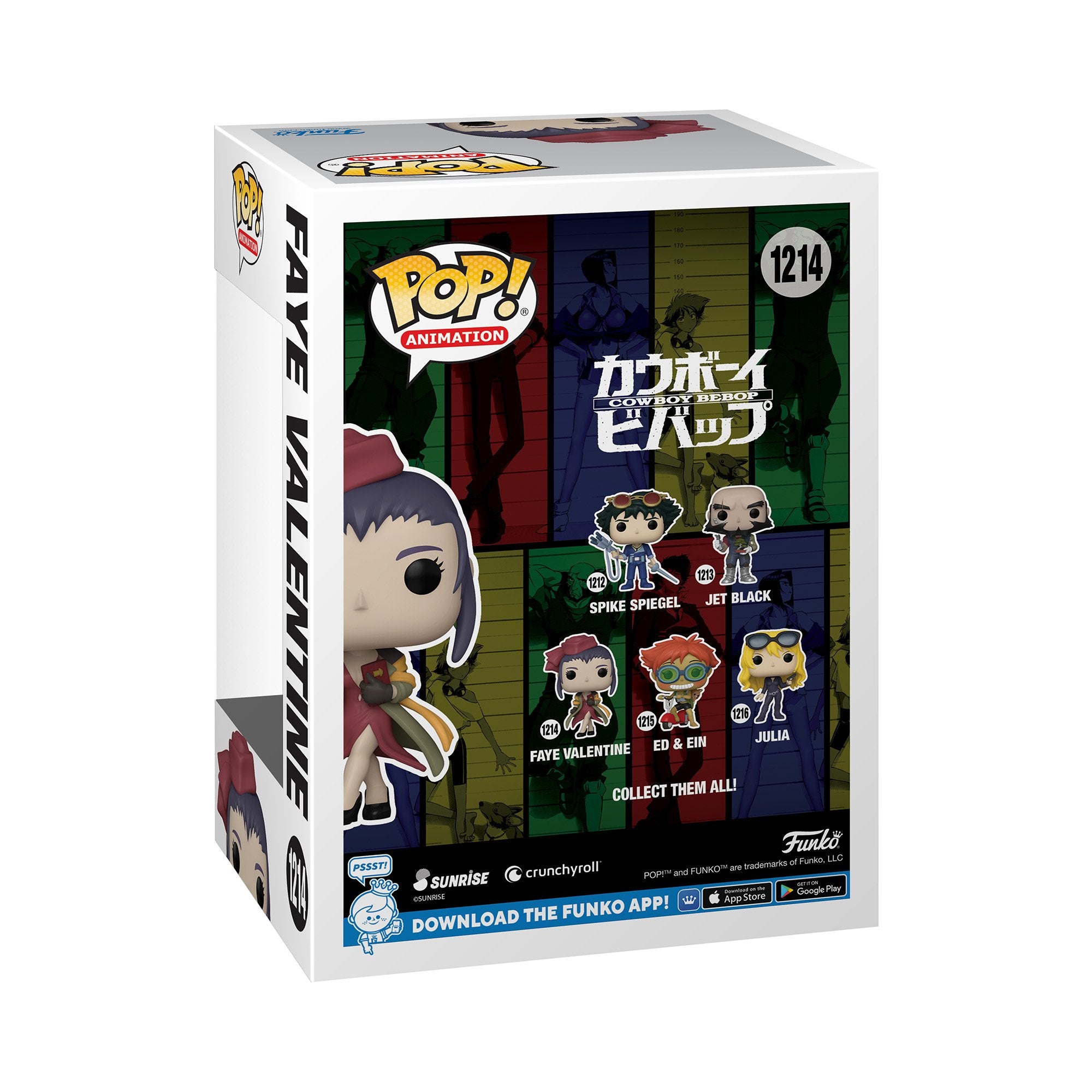 Funko Pop! Animation: Cowboy Bebop - Faye Valentine - flash vidéo