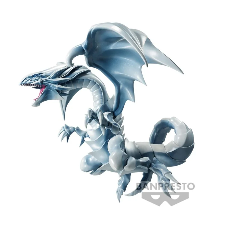 Yu-Gi-Oh! Duel Monsters - Blue-Eyes White Dragon Statue 13cm - flash vidéo