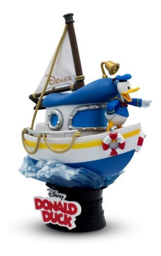 Disney - Diorama-029 - Donald Duck's et son bateau - flash vidéo