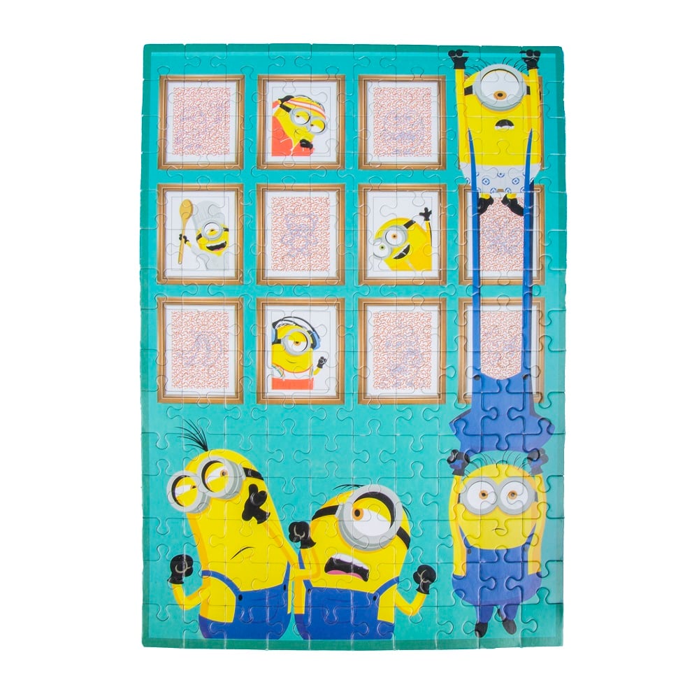 Minions - Puzzle mystère - flash vidéo