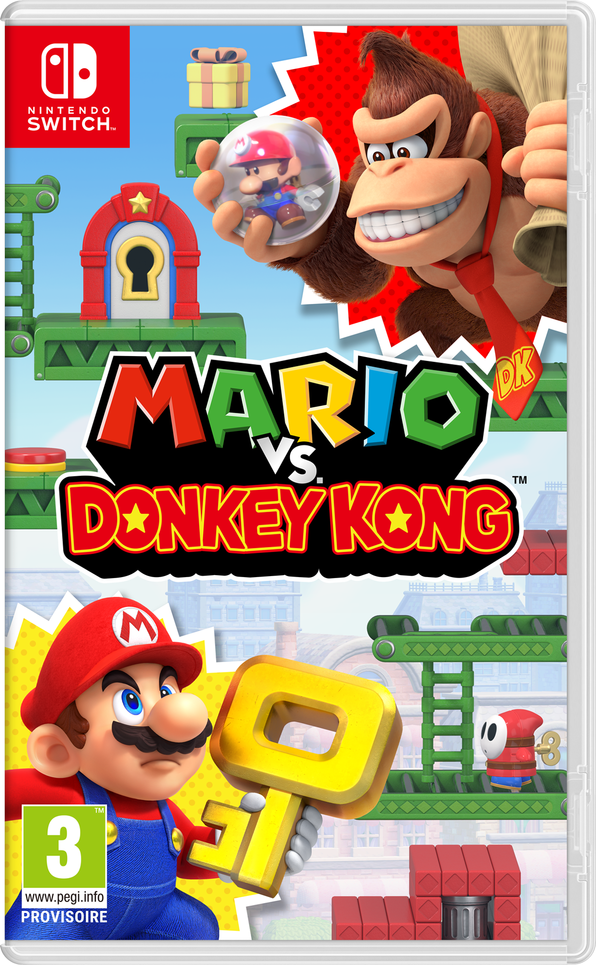 Mario vs. Donkey Kong - flash vidéo
