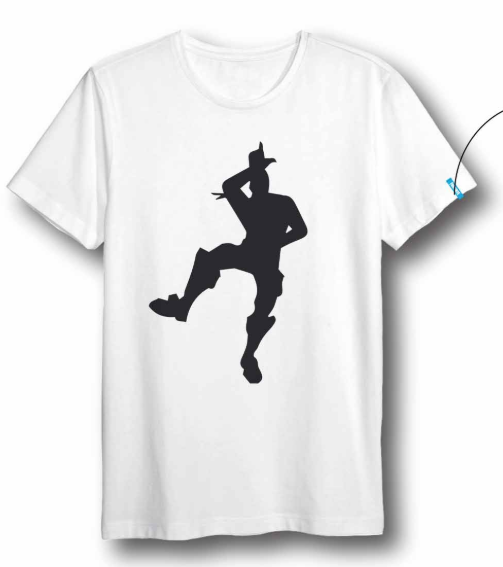 Fortnite - Fresh Dance White T-Shirt M - flash vidéo