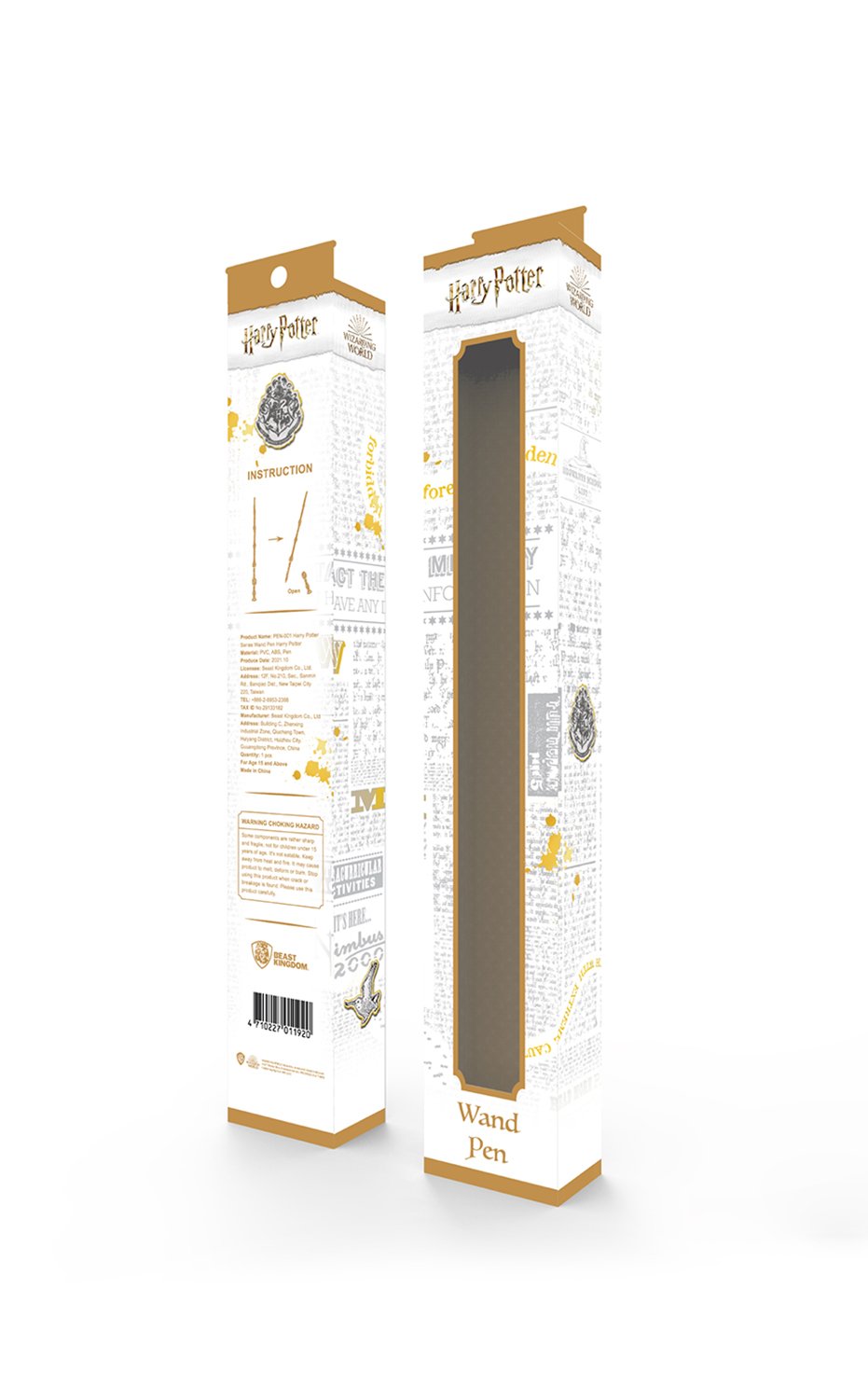 Harry Potter - Stylo à Bille Baguette Magique de Severus Snape - flash vidéo