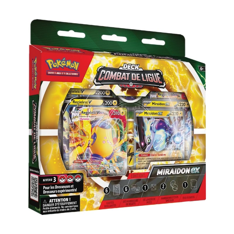 Pokémon JCC : Deck Combat de Ligue Miraidon-ex - flash vidéo