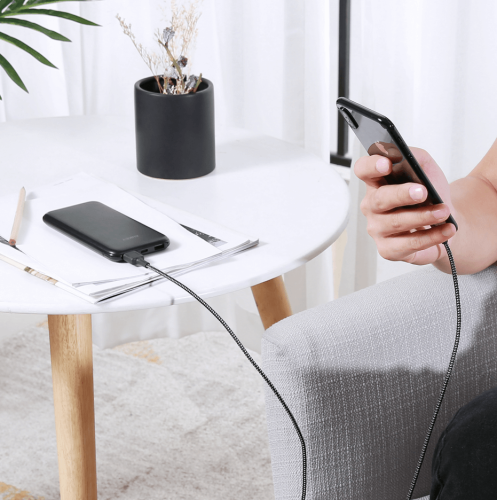 Aukey - Câble USB A vers Lightning CB-BAL3 Impulse Series - flash vidéo