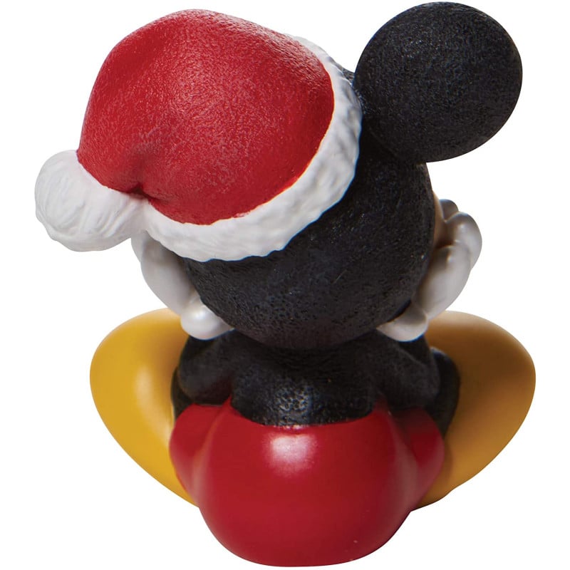 ENESCO - Disney Mini figurine de Noël Mickey Mouse - flash vidéo