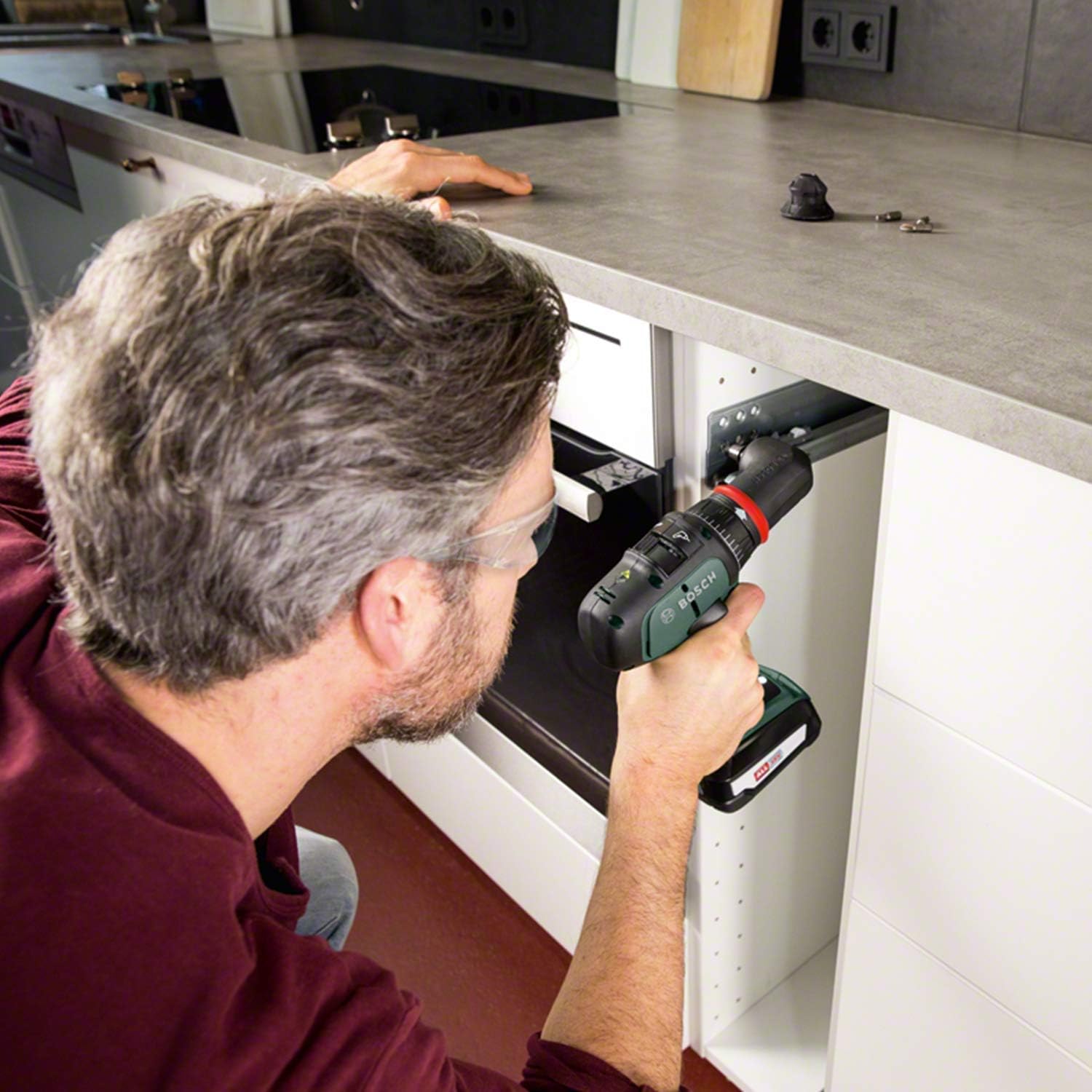 Bosch - Perceuse-visseuse sans fil Advanced Drill 18 - flash vidéo