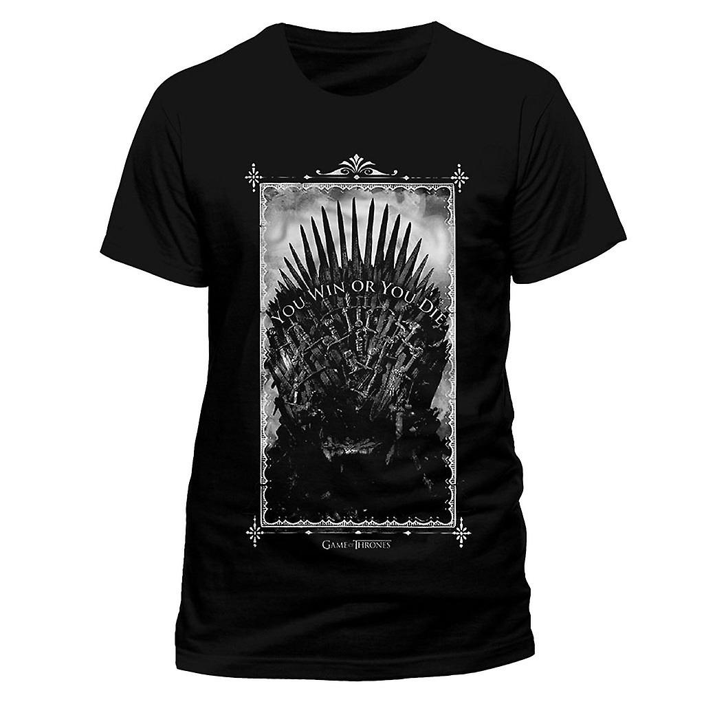 Game of Thrones - You Win or You Die T-Shirt - S - flash vidéo