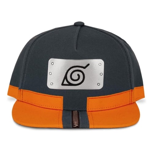 Naruto Shippuden - Casquette Snapback "Logo Orange" - flash vidéo