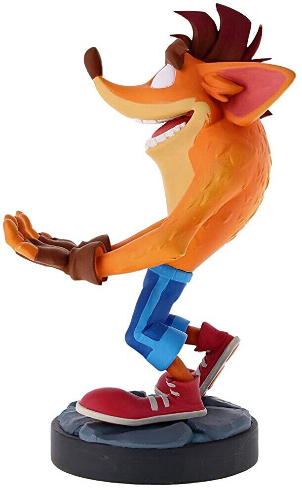 Cable Guys - Crash Bandicoot 4 - Crash Support Chargeur pour Téléphone et Manette - flash vidéo