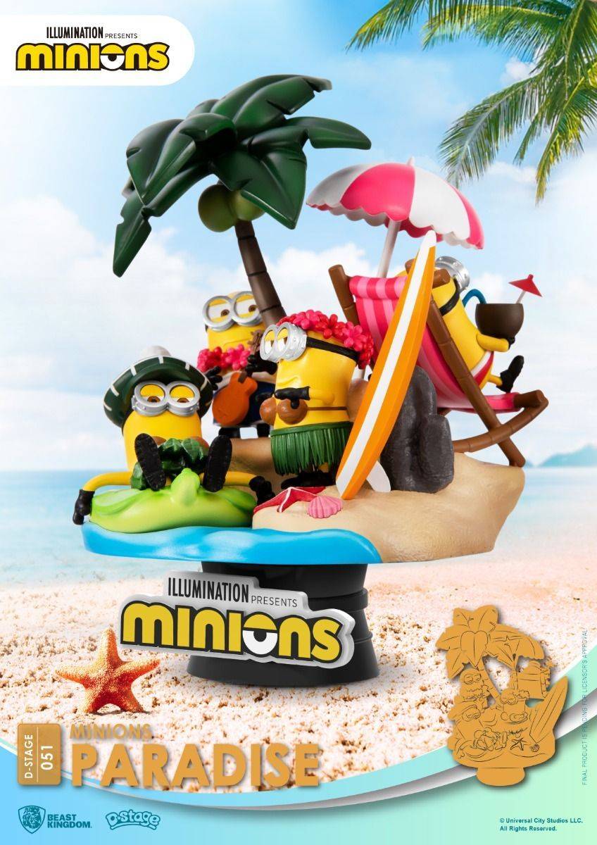 Universal - Diorama-051 - Paradis des Minions - flash vidéo
