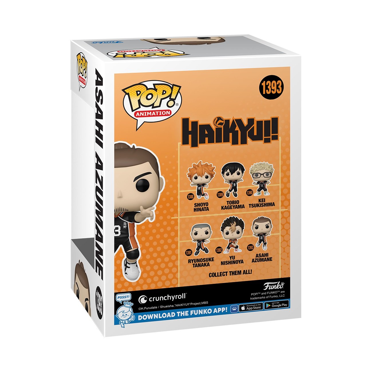 Funko Pop! Animation: Haikyu! - Asahi Azumane - flash vidéo