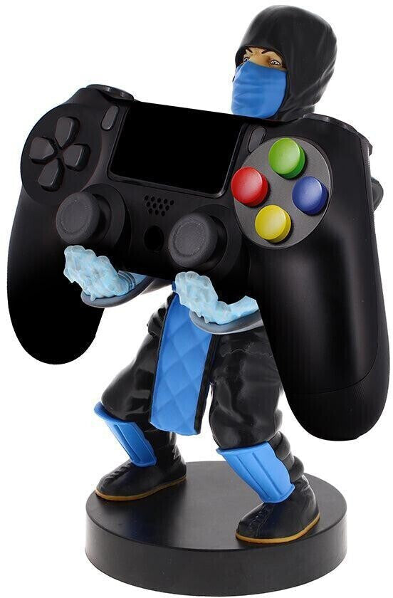 Cable Guys - Mortal Kombat - Sub-Zero Support Chargeur pour Téléphone et Manette - flash vidéo