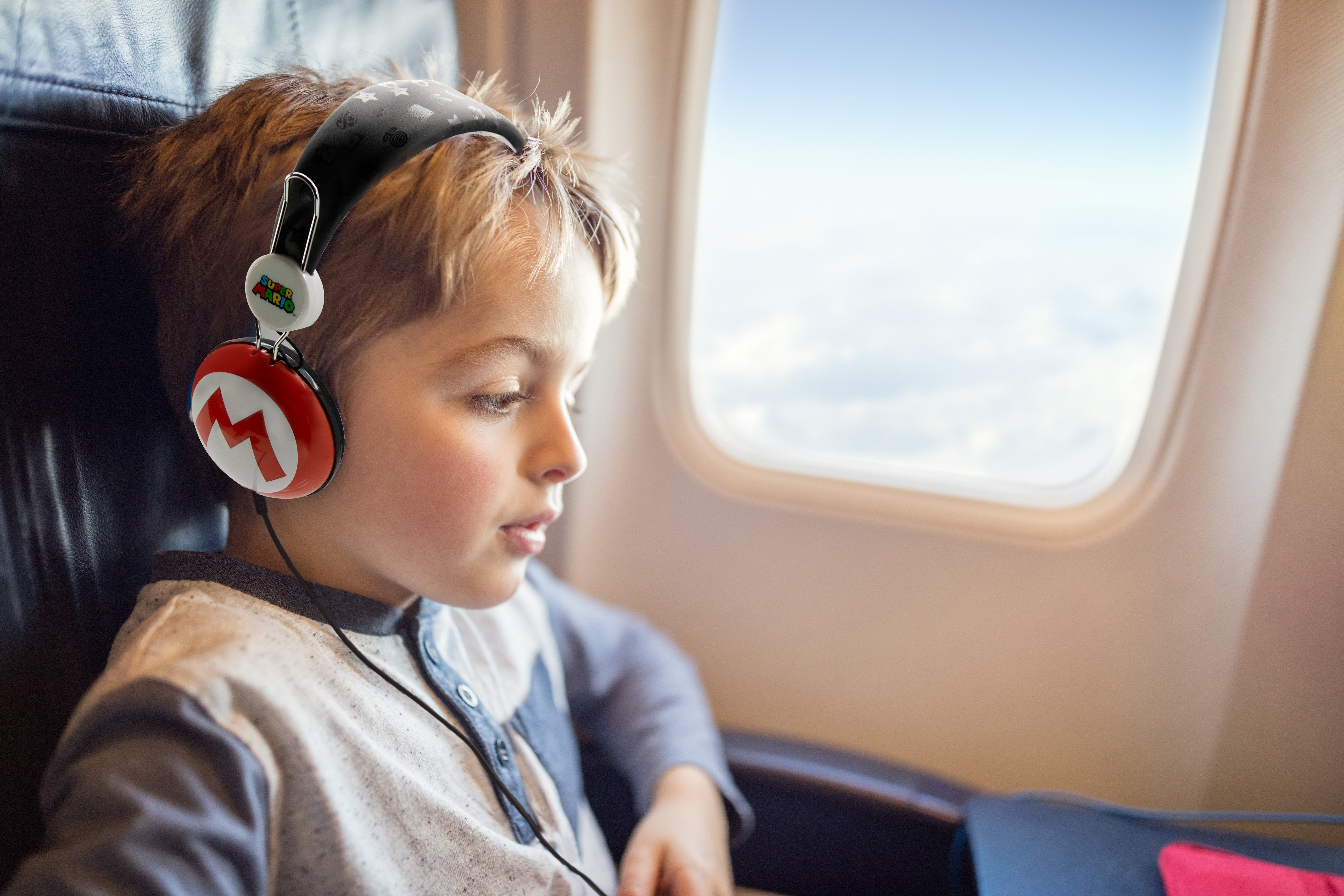 Super Mario - Casque stéréo Emblème pour adolescents - flash vidéo