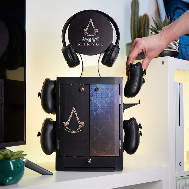 Numskull - Meuble de rangement inspiré d'Assassin's Creed pour gamer - flash vidéo