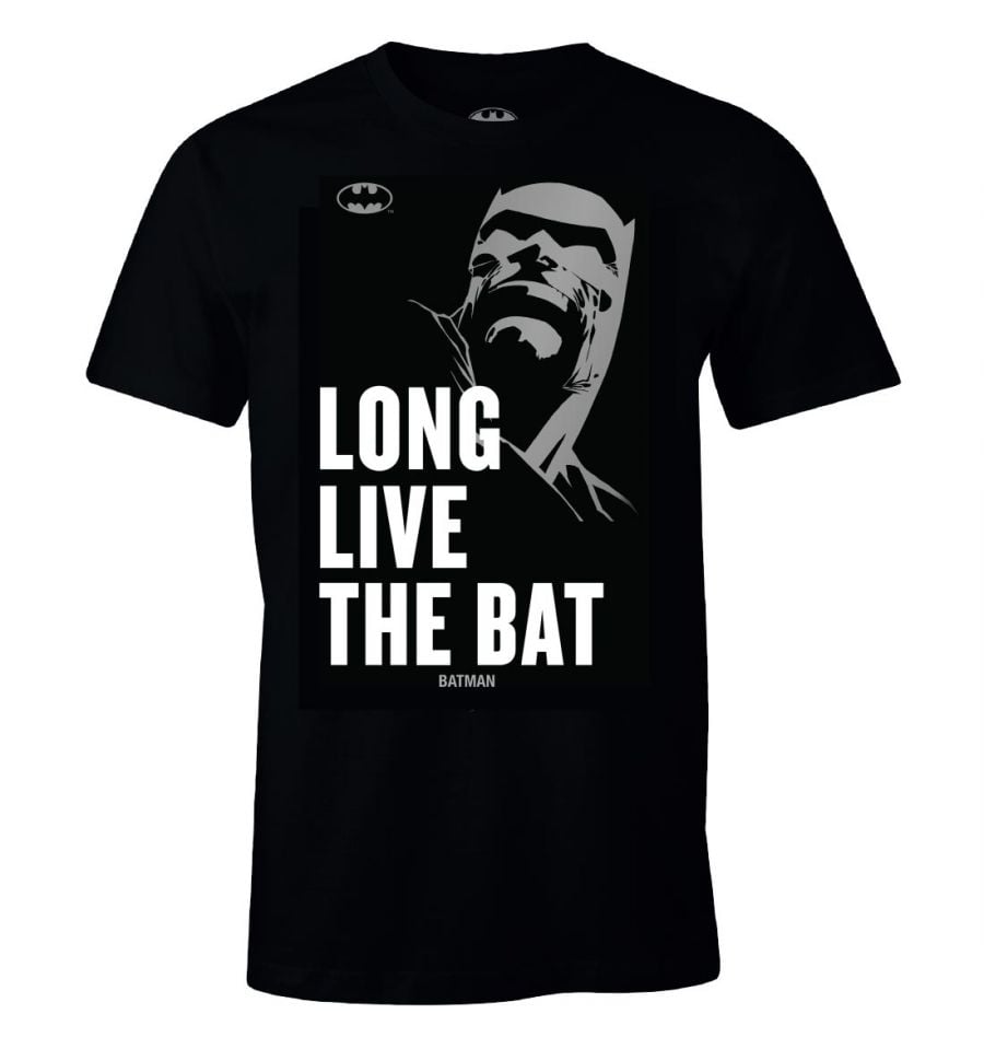 DC Comics - Batman Long Live the Bat Black T-Shirt S - flash vidéo