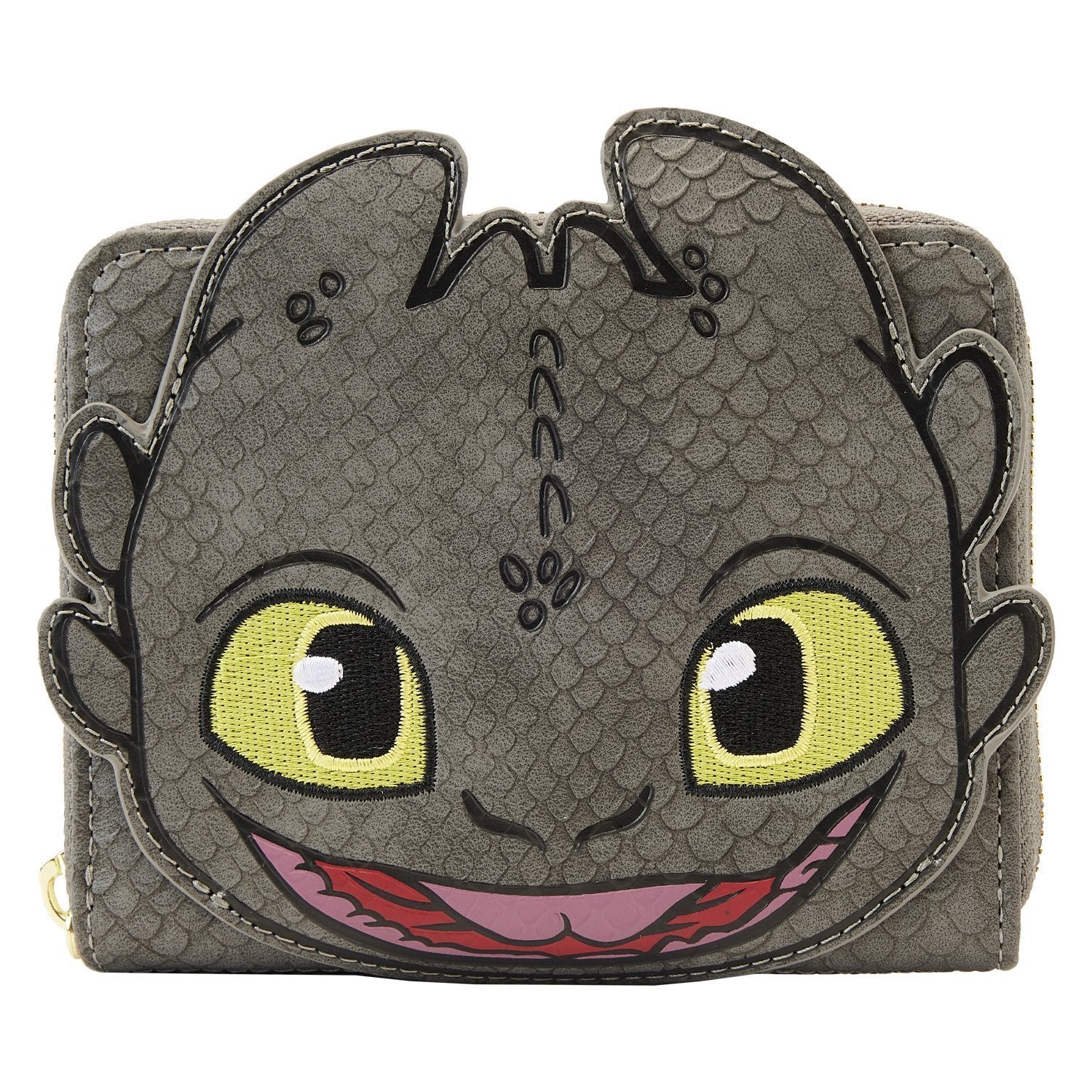 Loungefly: Dreamworks How To Train Your Dragon - Toothless Cosplay Zip Around Wallet - flash vidéo
