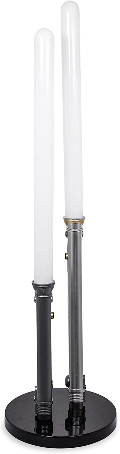 UKON!C - Star Wars - Lampe de bureau Ahsoka Double Sabres Lasers (Version Mandalorien) - flash vidéo